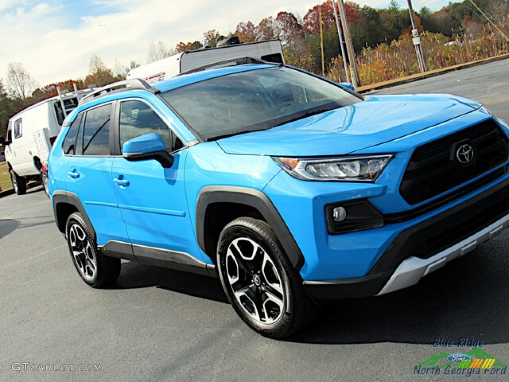 2020 RAV4 Adventure AWD - Blue Flame / Black photo #26