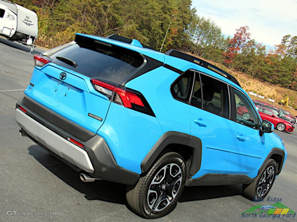 2020 RAV4 Adventure AWD - Blue Flame / Black photo #27
