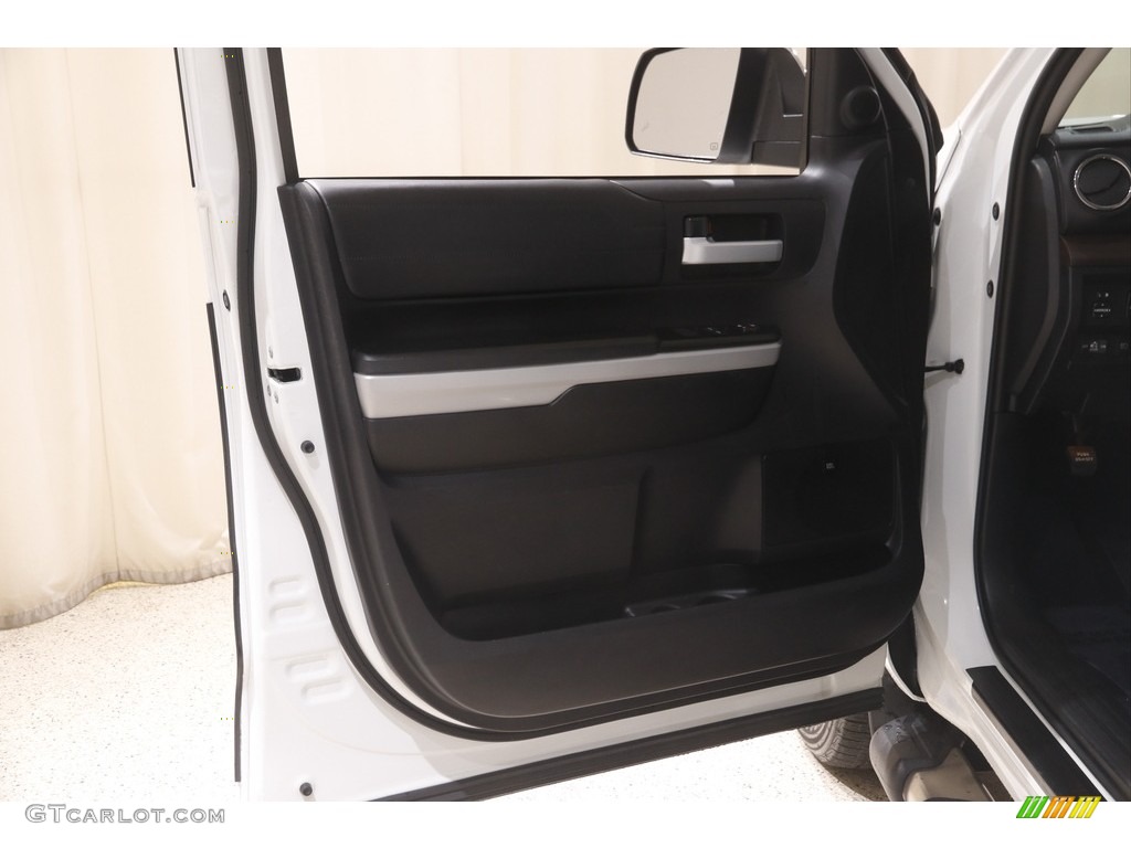 2020 Toyota Tundra Limited CrewMax 4x4 Black Door Panel Photo #145100922
