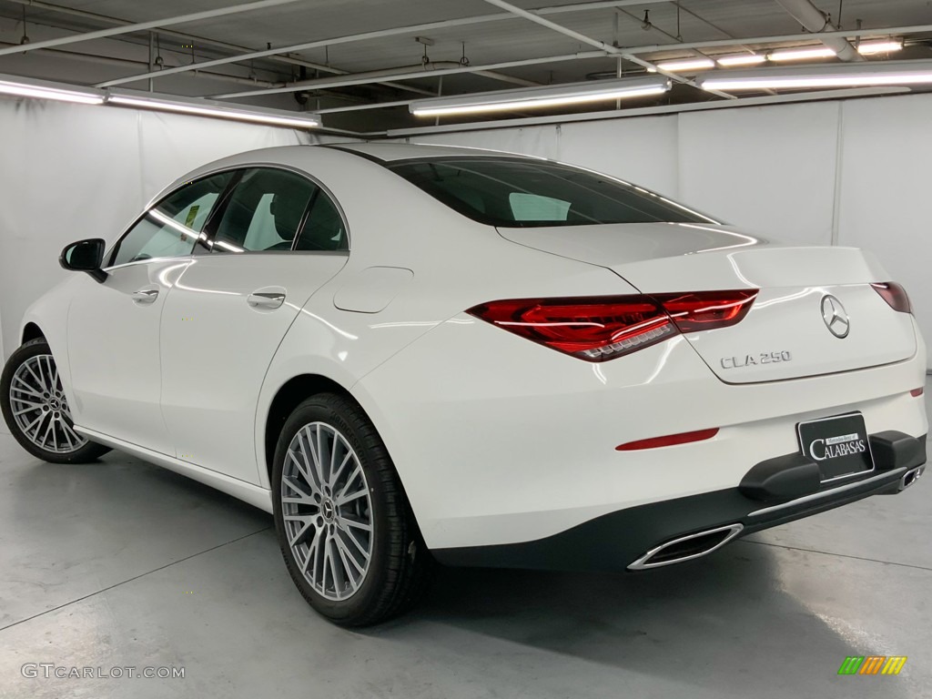 2022 CLA 250 Coupe - Digital White Metallic / Black photo #6