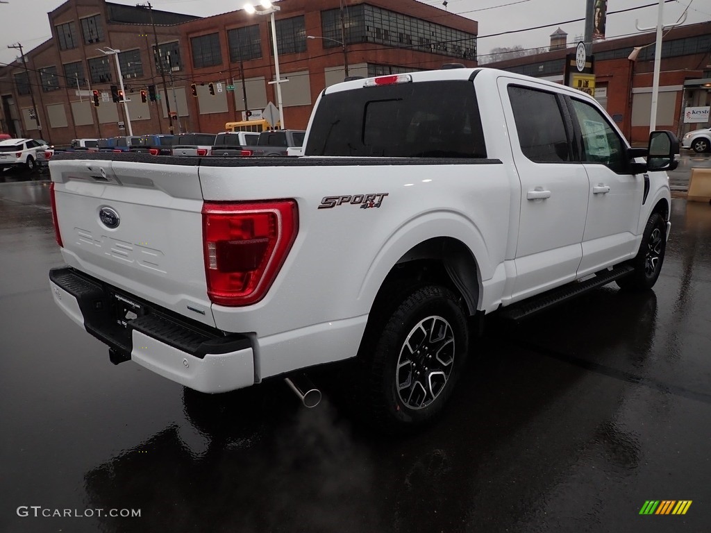 2022 F150 XLT SuperCrew 4x4 - Oxford White / Black photo #8