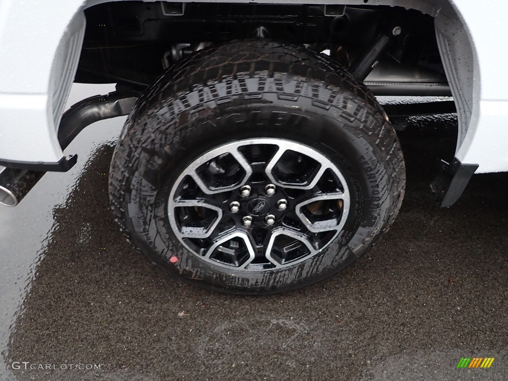 2022 F150 XLT SuperCrew 4x4 - Oxford White / Black photo #9