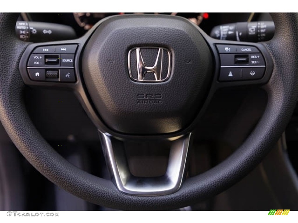 2023 Honda CR-V EX AWD Gray Steering Wheel Photo #145101245