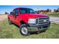Red Clearcoat 2003 Ford F250 Super Duty XLT SuperCab 4x4