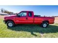 Red Clearcoat 2003 Ford F250 Super Duty XLT SuperCab 4x4 Exterior