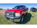 2003 Red Clearcoat Ford F250 Super Duty XLT SuperCab 4x4  photo #7