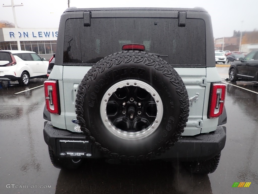 2022 Bronco Outer Banks 4x4 2-Door - Cactus Gray / Roast/Black Onyx photo #7