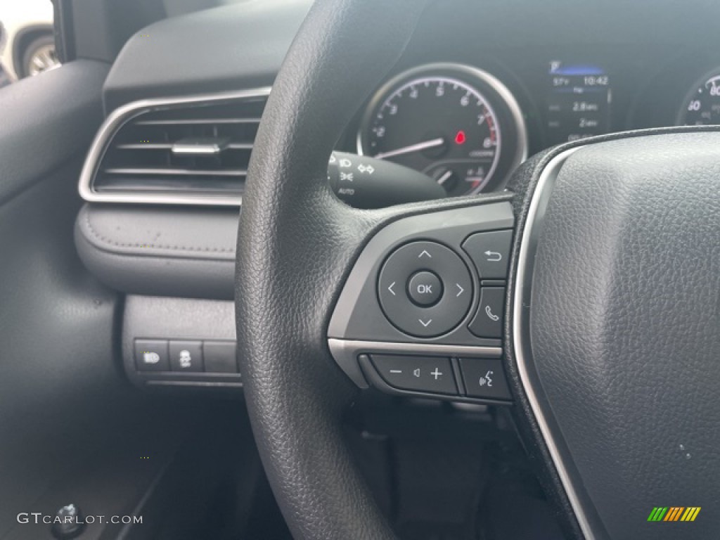 2023 Toyota Camry LE Black Steering Wheel Photo #145102211