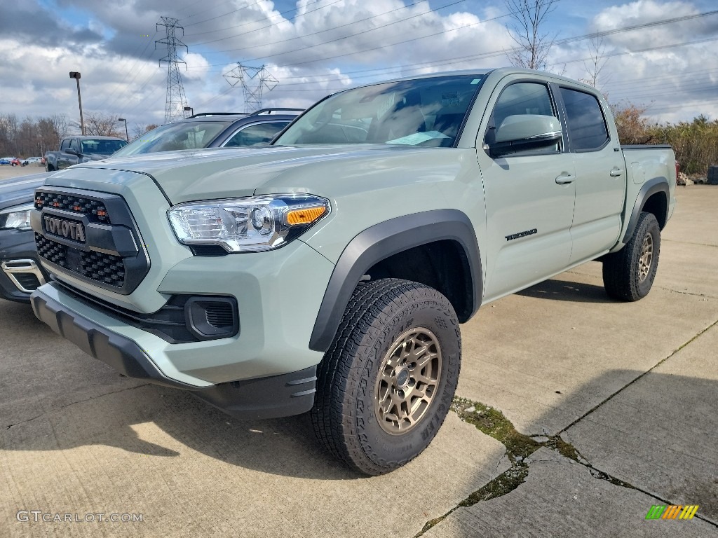 2022 Tacoma Trail Edition Double Cab 4x4 - Lunar Rock / Black photo #1