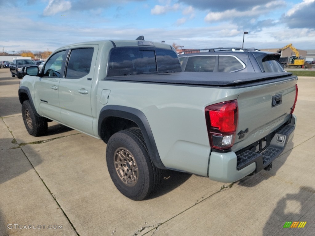 2022 Tacoma Trail Edition Double Cab 4x4 - Lunar Rock / Black photo #2