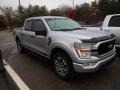 2021 Iconic Silver Ford F150 STX SuperCrew 4x4  photo #3