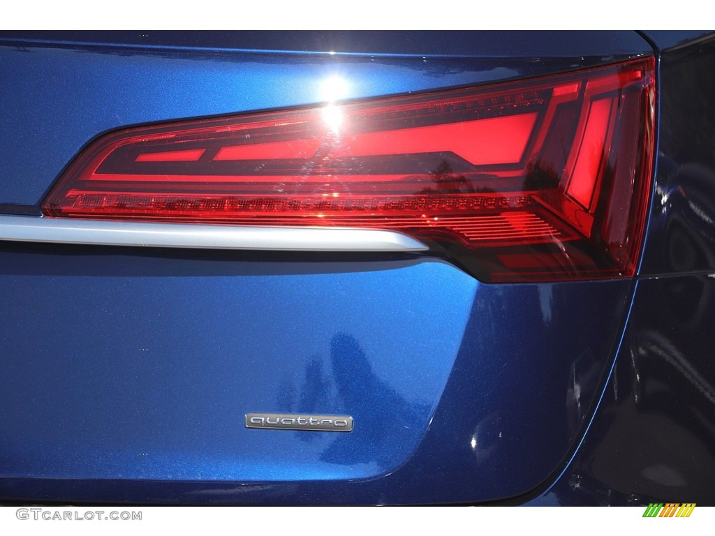 2021 Q5 Premium Plus quattro - Navarra Blue Metallic / Okapi Brown photo #7