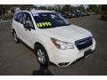 Crystal White Pearl 2016 Subaru Forester 2.5i Exterior