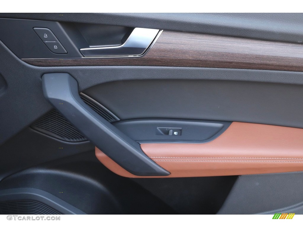 2021 Q5 Premium Plus quattro - Navarra Blue Metallic / Okapi Brown photo #18
