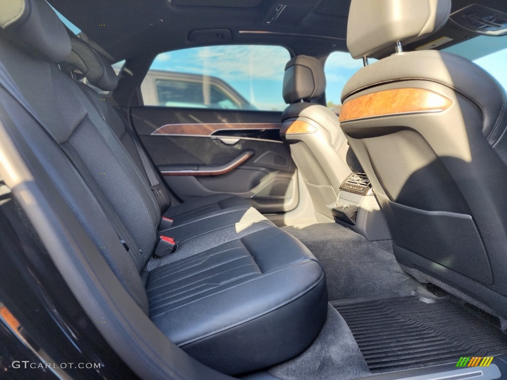 2020 Audi A8 L 4.0T quattro Rear Seat Photo #145104260