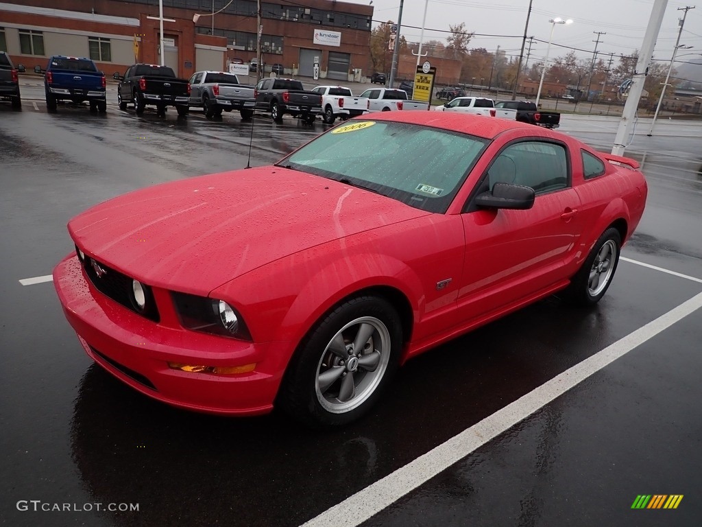 2006 Mustang GT Premium - Torch Red / Black photo #4