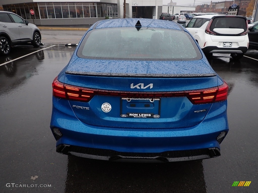 2023 Forte GT-Line - Sporty Blue / Black photo #7