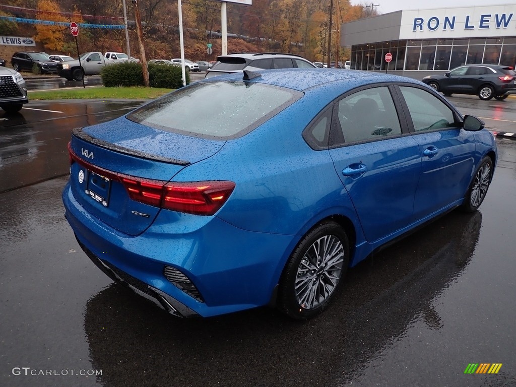 2023 Forte GT-Line - Sporty Blue / Black photo #8