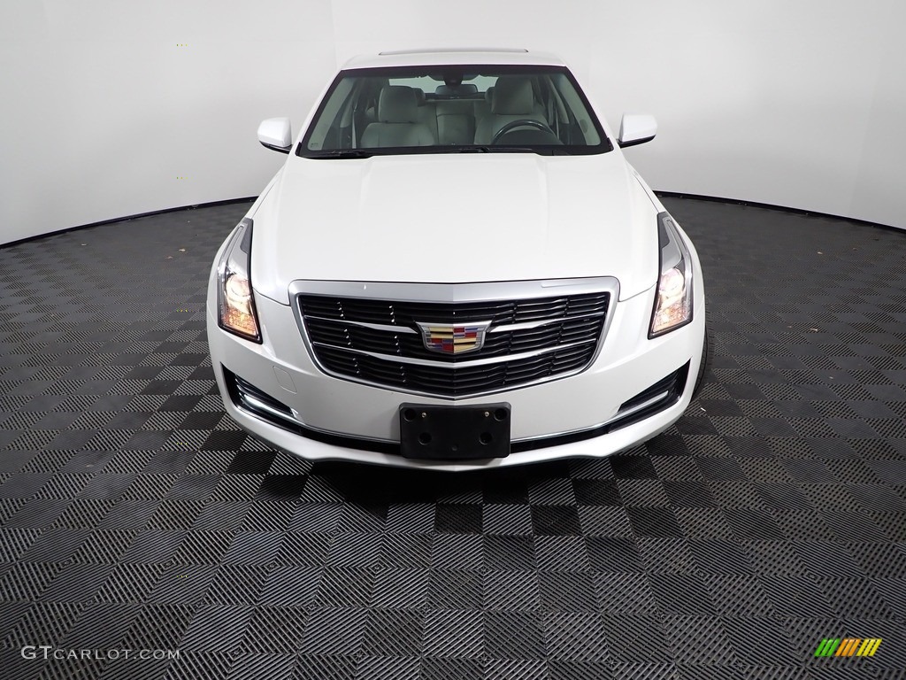 2018 ATS AWD - Crystal White Tricoat / Jet Black/Light Platinum photo #6