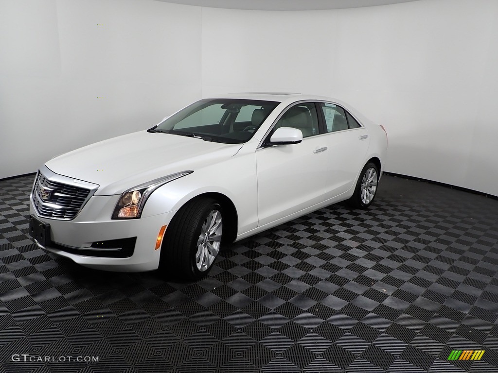 2018 ATS AWD - Crystal White Tricoat / Jet Black/Light Platinum photo #7