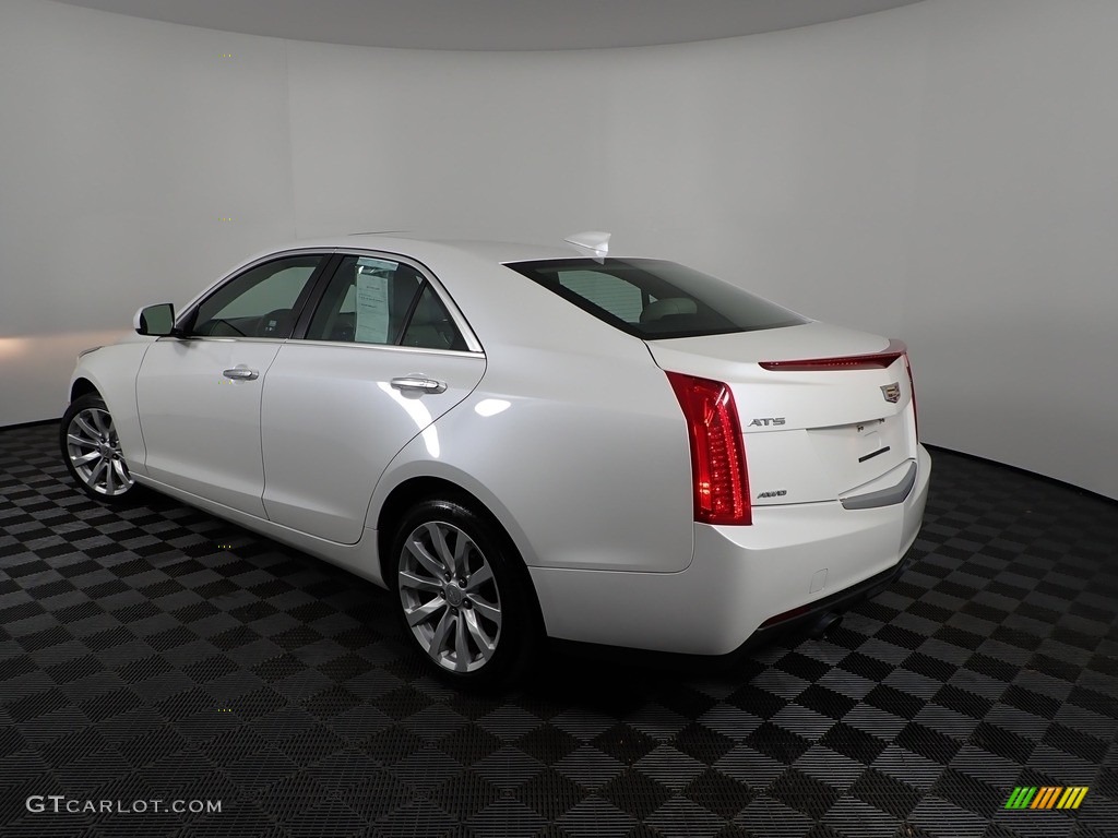 2018 ATS AWD - Crystal White Tricoat / Jet Black/Light Platinum photo #8