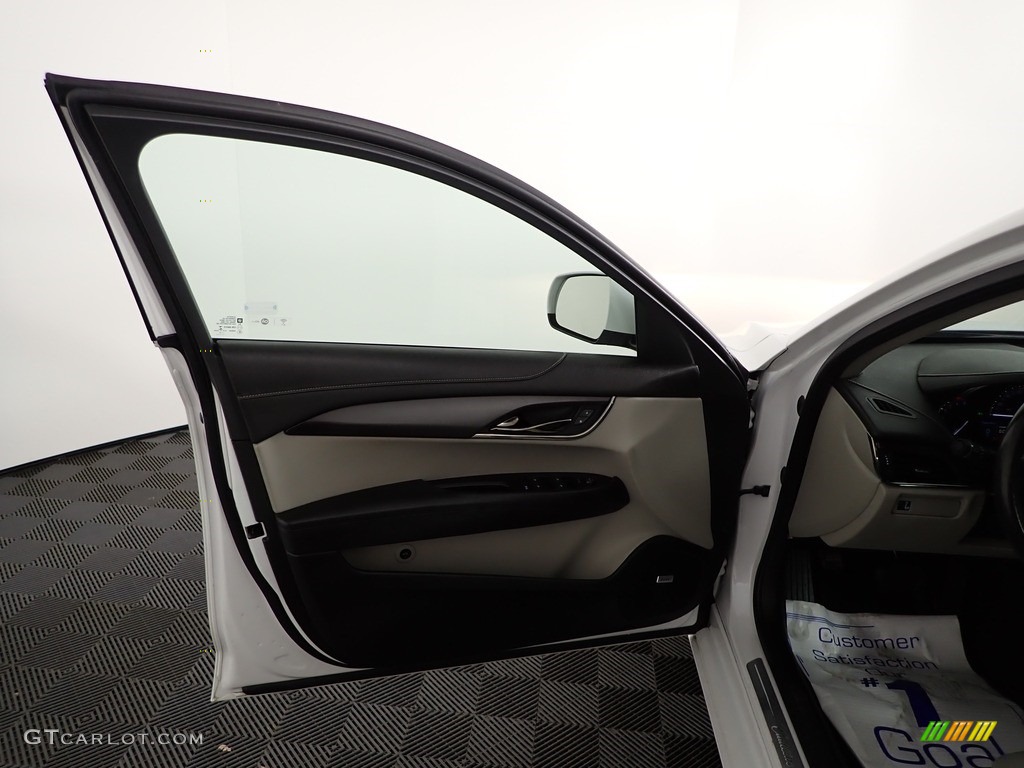 2018 ATS AWD - Crystal White Tricoat / Jet Black/Light Platinum photo #13