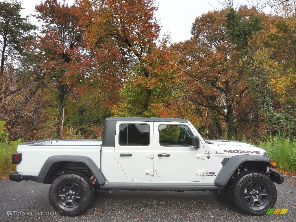 Bright White 2023 Jeep Gladiator Mojave 4x4 Exterior Photo #145105856