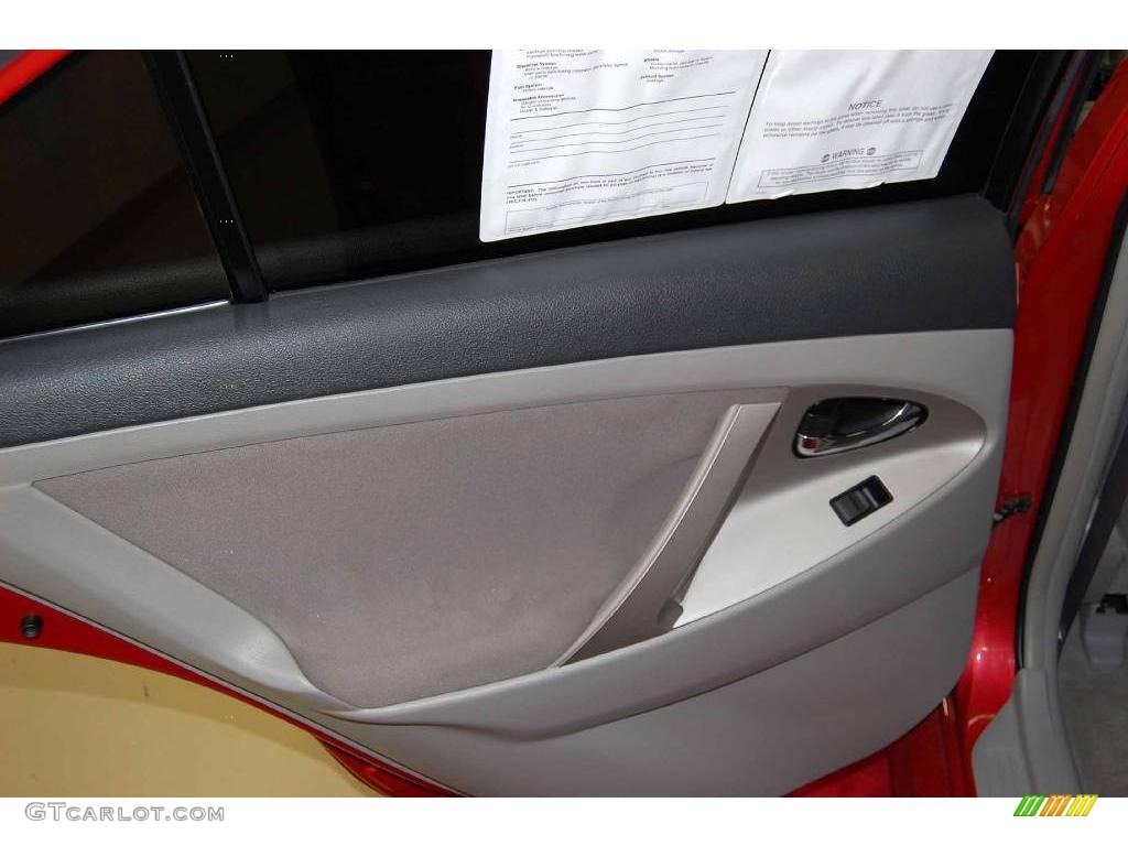 2007 Camry SE - Barcelona Red Metallic / Ash photo #19