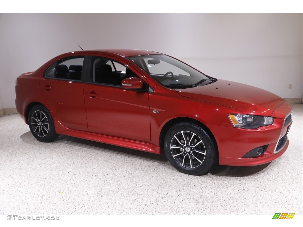 2015 Lancer SE AWC - Rally Red / Black photo #1