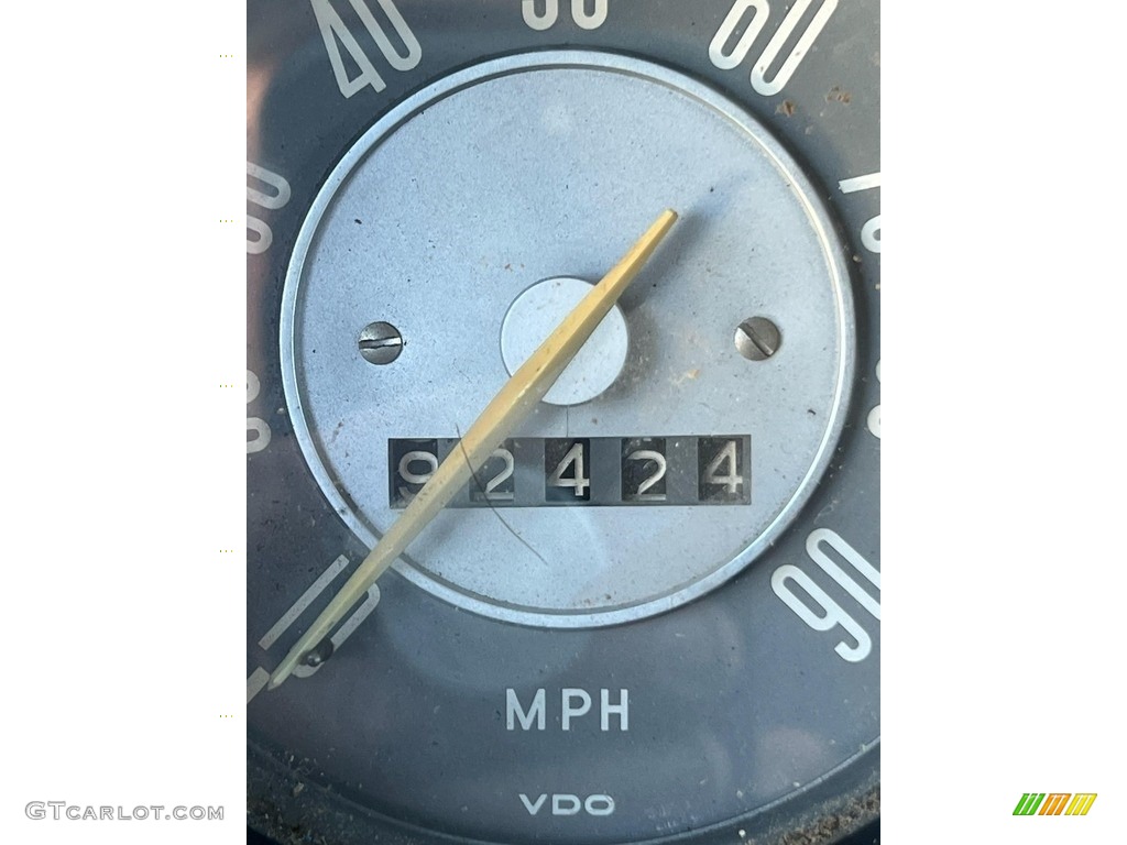 1968 Volkswagen Bus T2 Station Wagon Gauges Photo #145106699