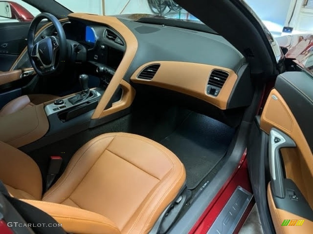 2018 Corvette Z06 Convertible - Long Beach Red Metallic Tintcoat / Kalahari photo #5