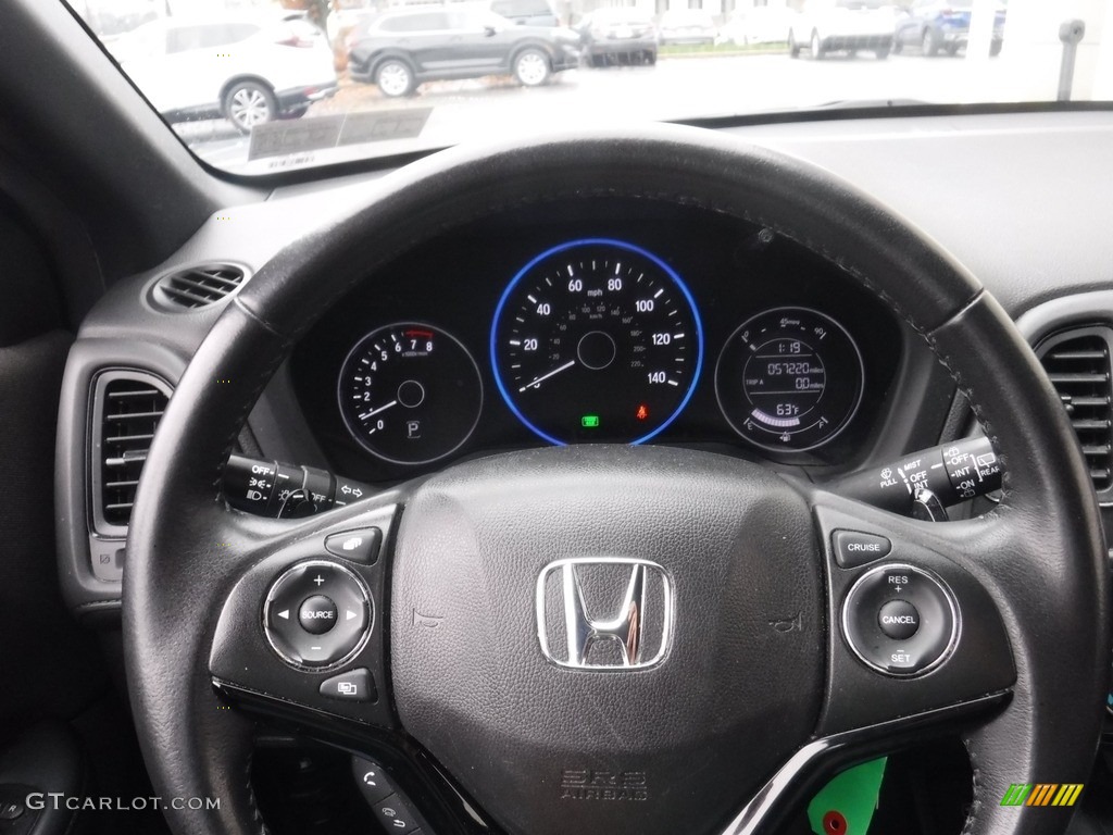 2019 HR-V Sport AWD - Aegean Blue Metallic / Black photo #20