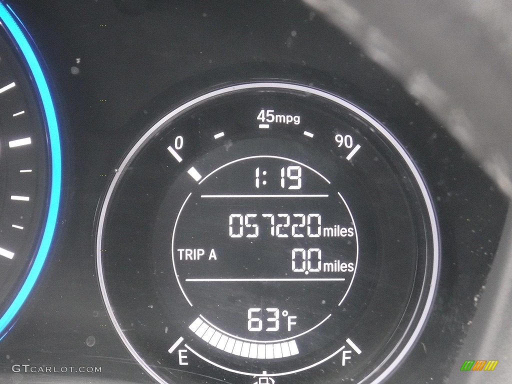 2019 HR-V Sport AWD - Aegean Blue Metallic / Black photo #27