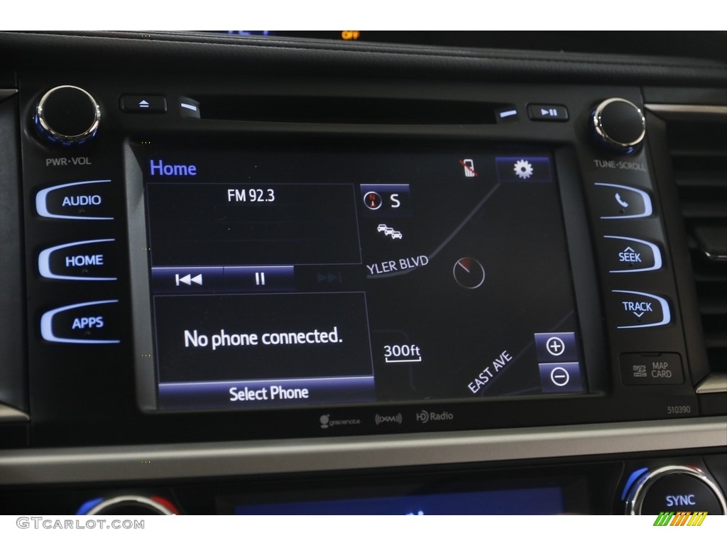2019 Highlander XLE AWD - Toasted Walnut Pearl / Black photo #10