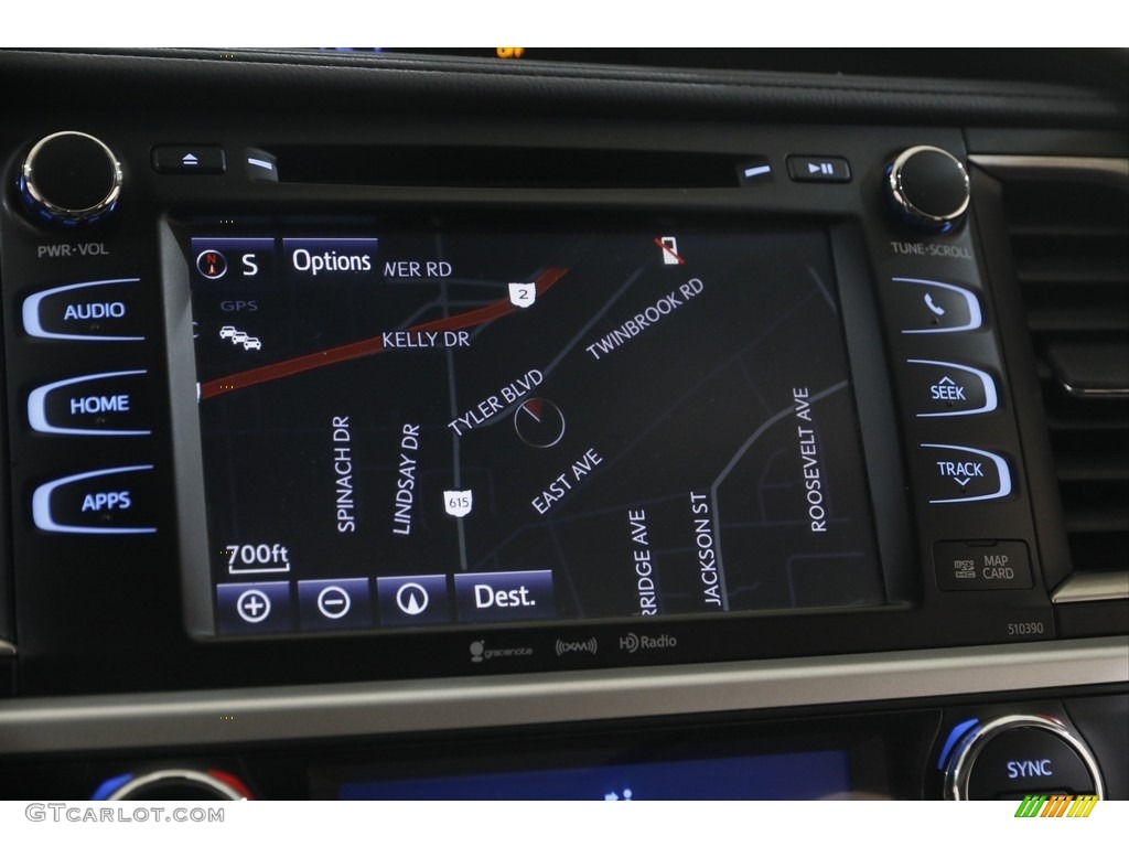 2019 Highlander XLE AWD - Toasted Walnut Pearl / Black photo #11