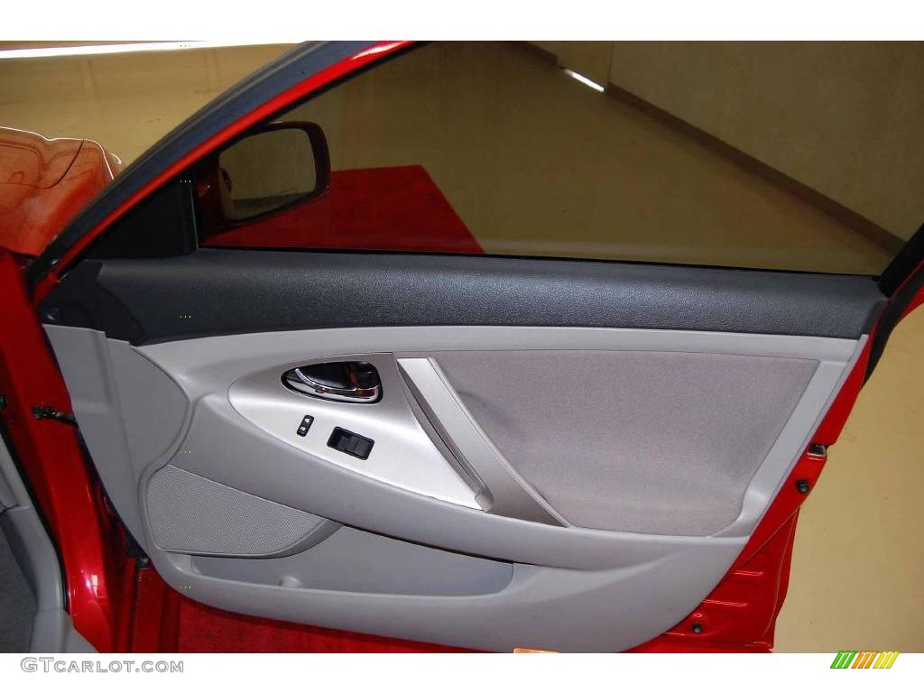 2007 Camry SE - Barcelona Red Metallic / Ash photo #24