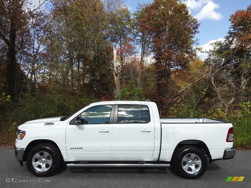 2022 1500 Big Horn Crew Cab - Bright White / Black photo #1