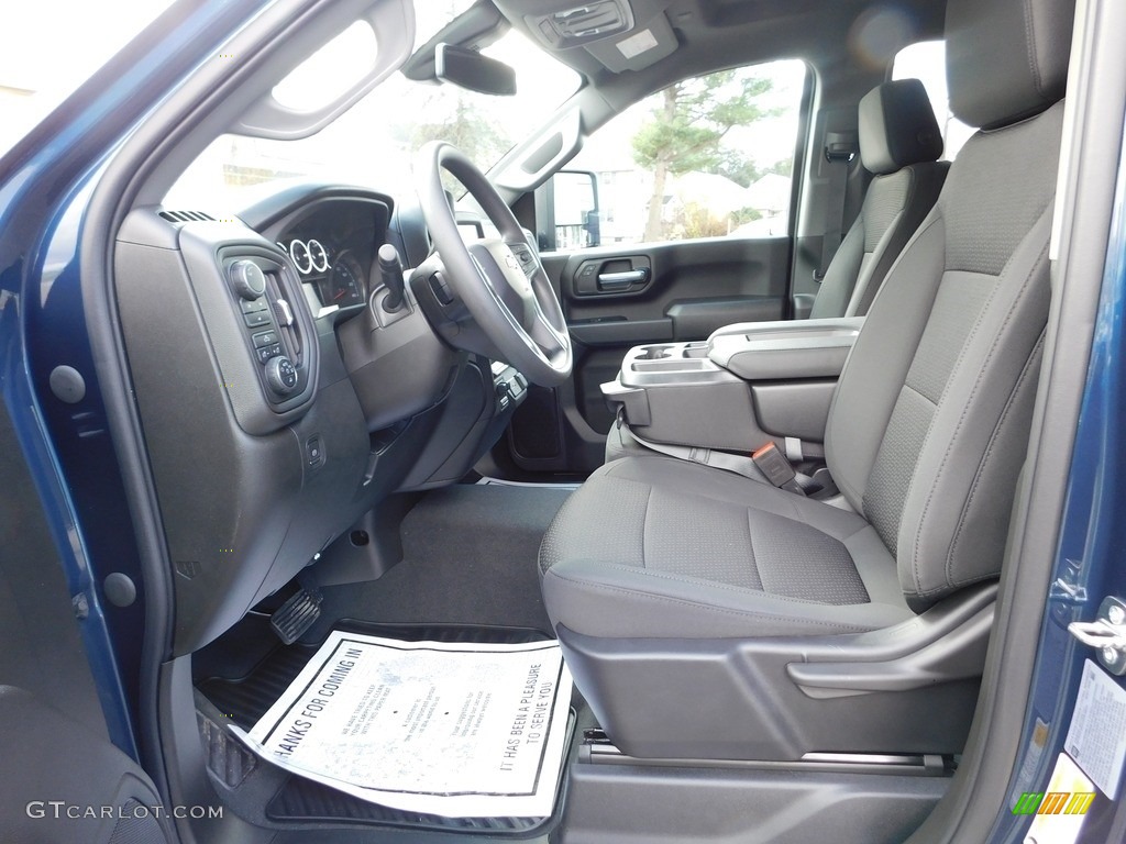 Jet Black Interior 2023 Chevrolet Silverado 2500HD Custom Crew Cab 4x4 Photo #145109440
