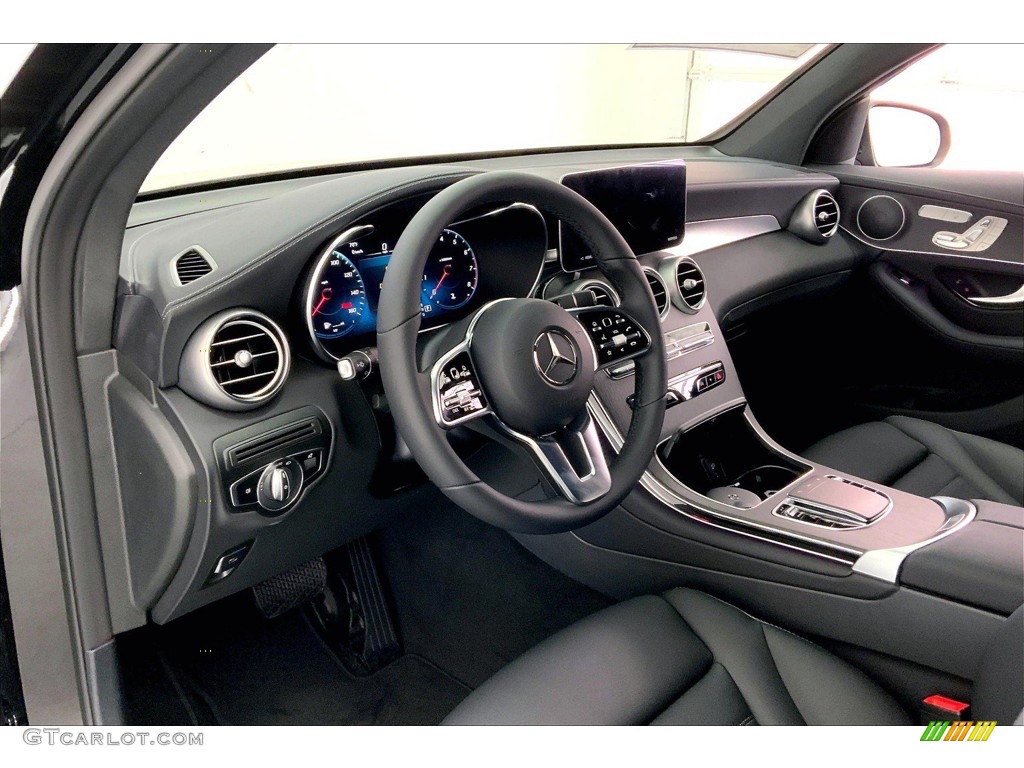 Black Interior 2023 Mercedes-Benz GLC 300 4Matic Coupe Photo #145109566