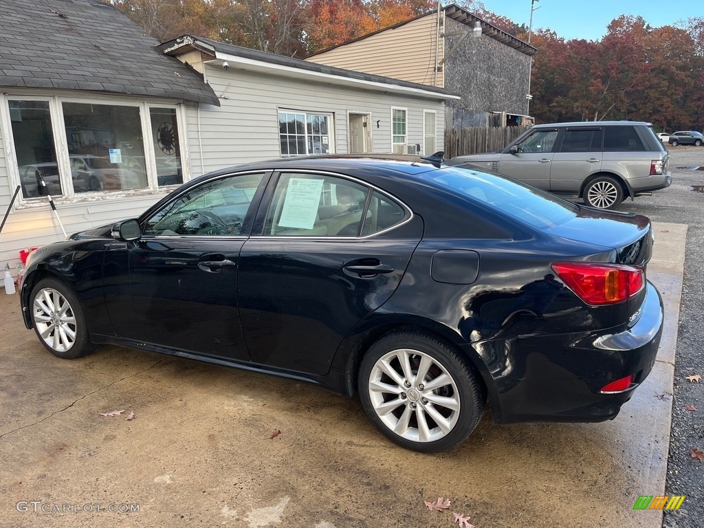 2010 IS 250 AWD - Obsidian Black / Ecru Beige photo #5