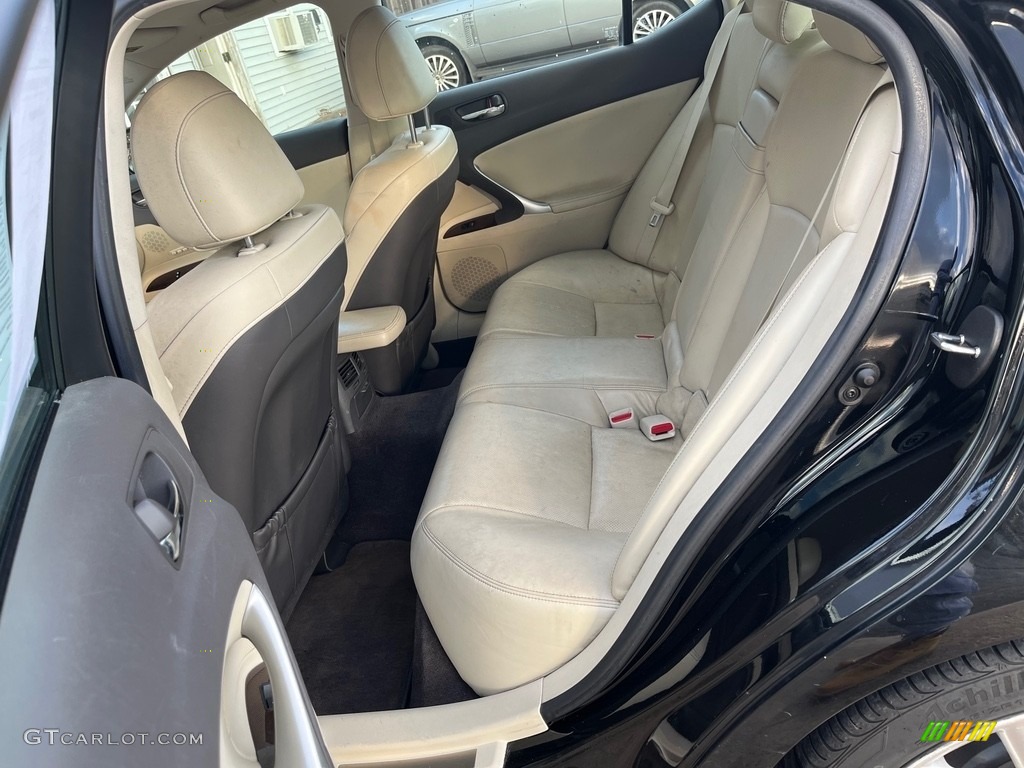 2010 IS 250 AWD - Obsidian Black / Ecru Beige photo #15