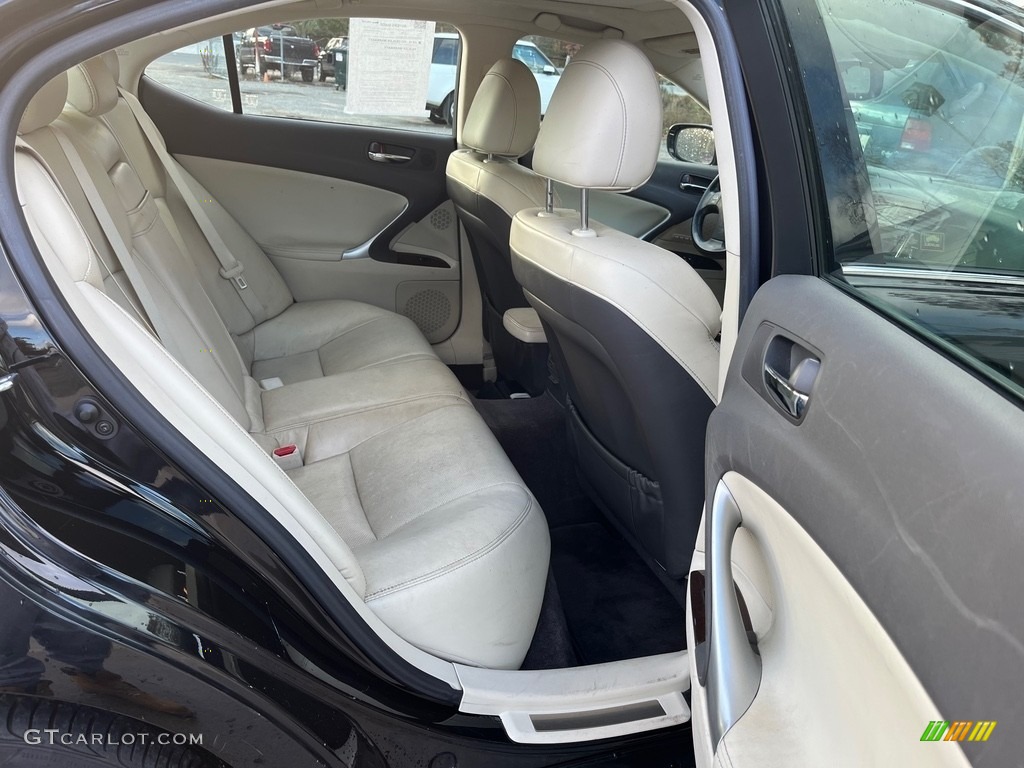 2010 IS 250 AWD - Obsidian Black / Ecru Beige photo #19