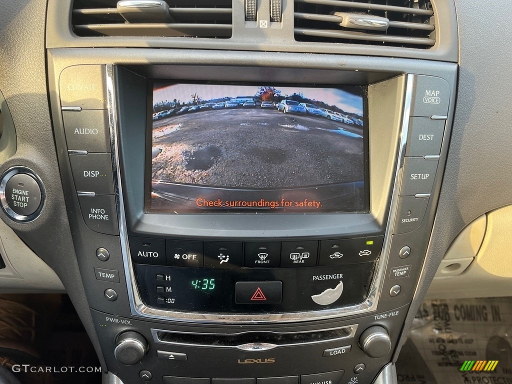 2010 IS 250 AWD - Obsidian Black / Ecru Beige photo #23