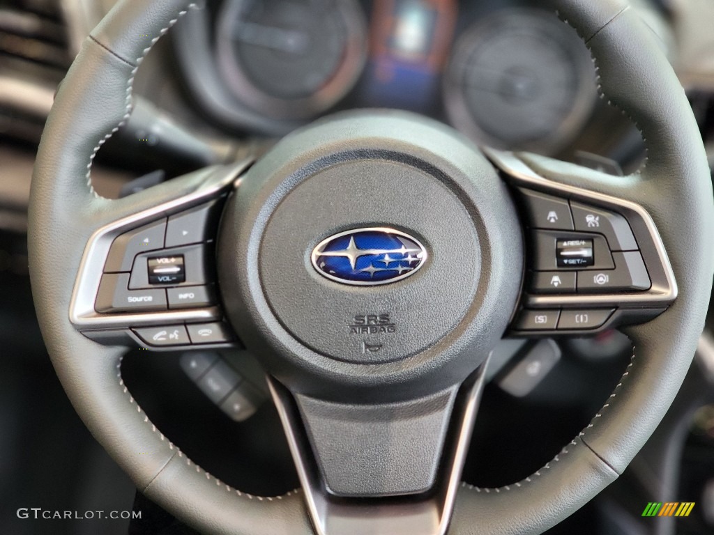 2022 Subaru Forester Touring Black Steering Wheel Photo #145111105