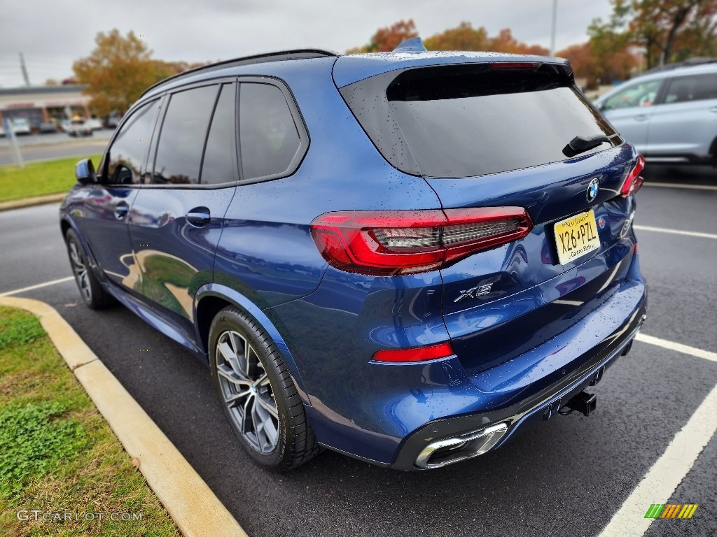 2019 X5 xDrive50i - Phytonic Blue Metallic / Cognac photo #9