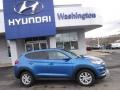 2019 Aqua Blue Hyundai Tucson SE AWD  photo #2