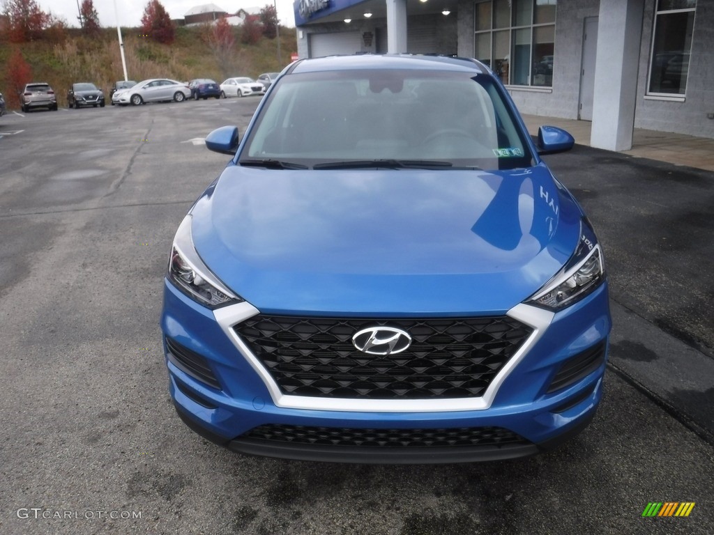 2019 Tucson SE AWD - Aqua Blue / Black photo #3