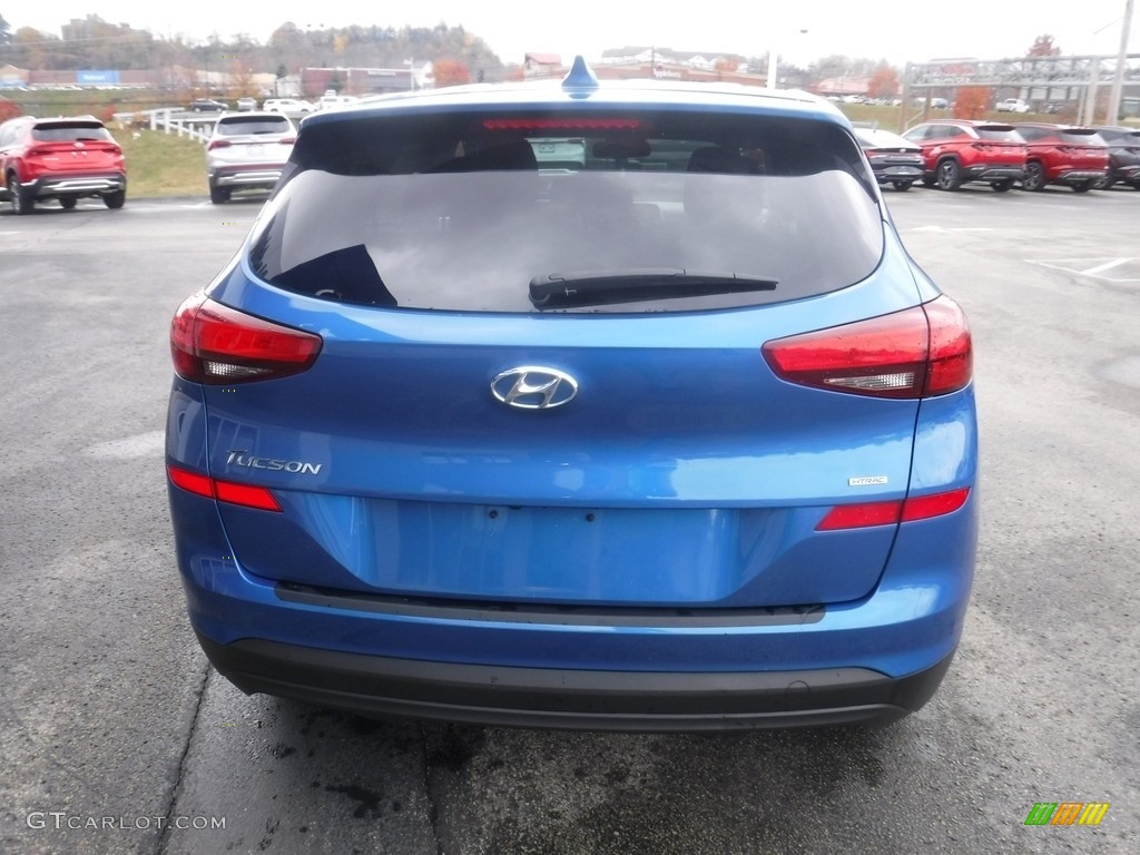2019 Tucson SE AWD - Aqua Blue / Black photo #7