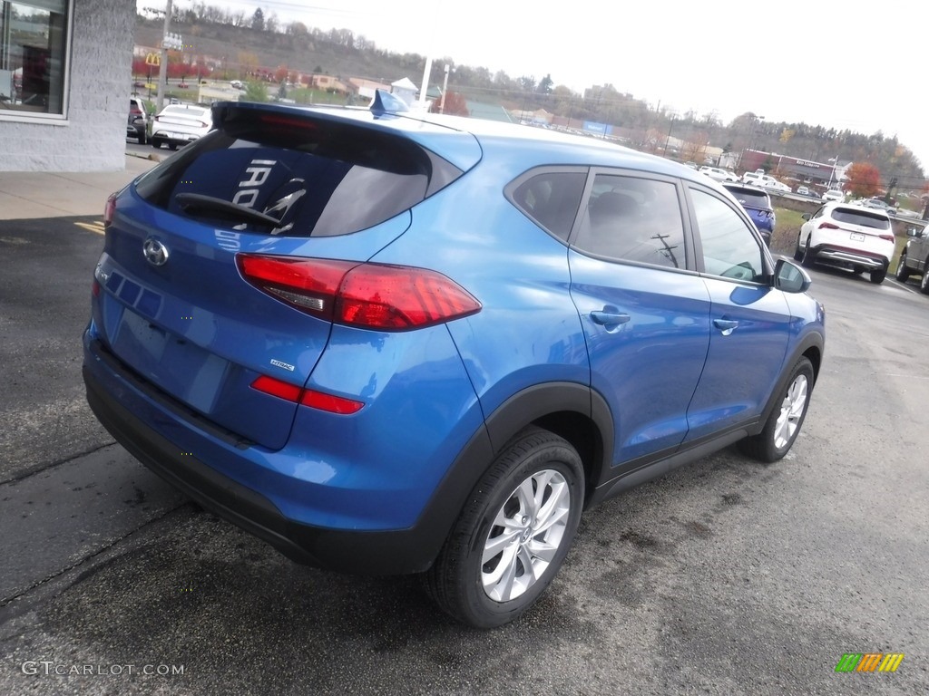2019 Tucson SE AWD - Aqua Blue / Black photo #8
