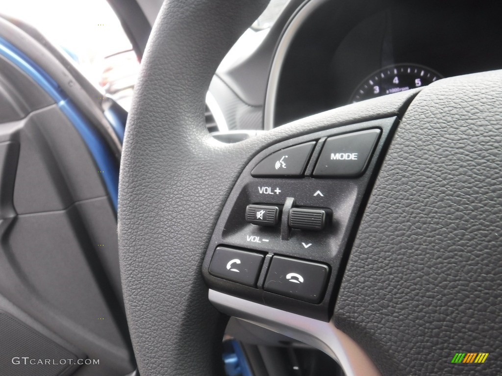2019 Tucson SE AWD - Aqua Blue / Black photo #19